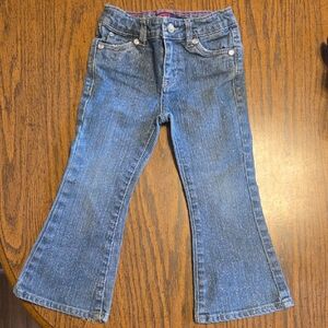 Levi's Girls Blue Flare Sparkly Jeans